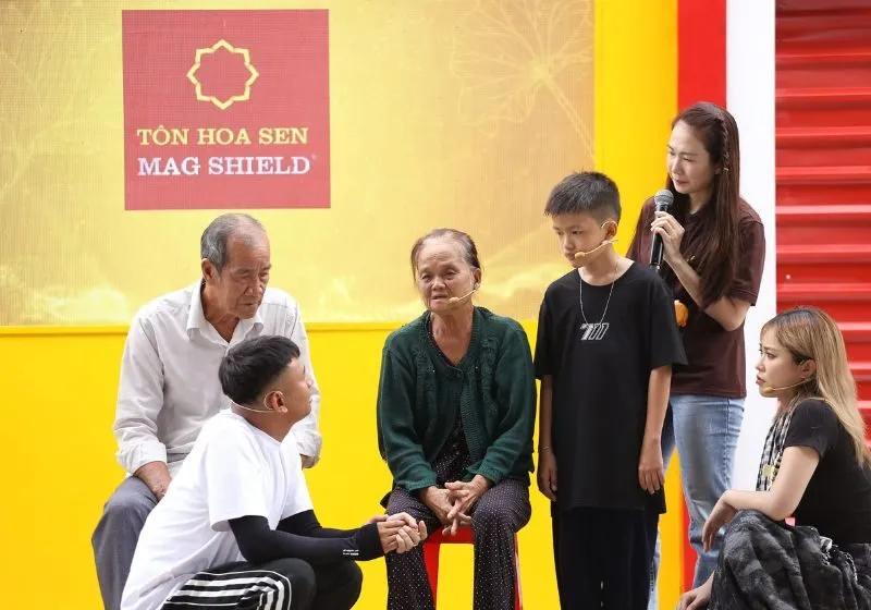 MisThy trong chương trình Mái ấm gia đình Việt